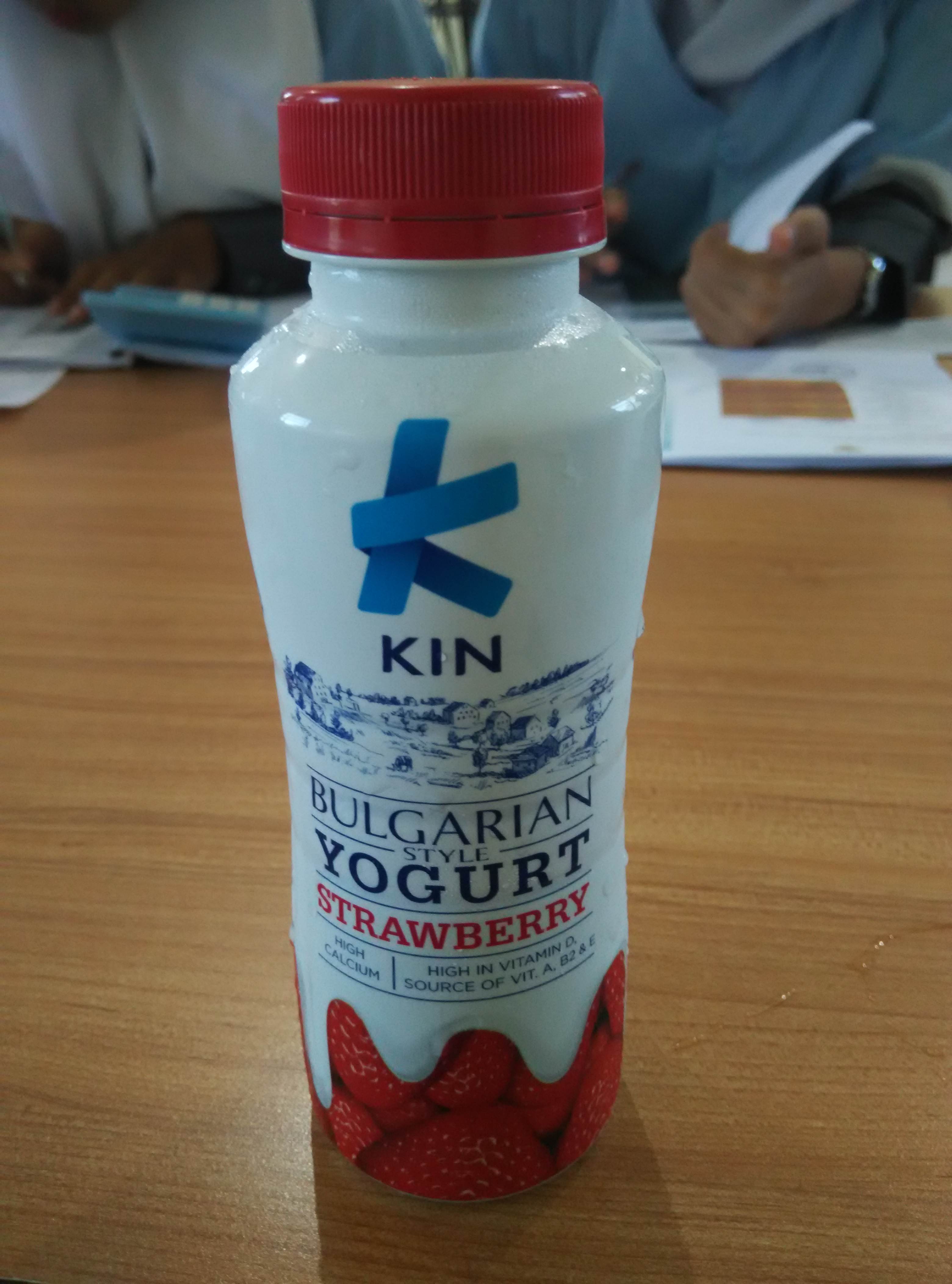 Image produk Kin bulgarian style yogurt strawberry