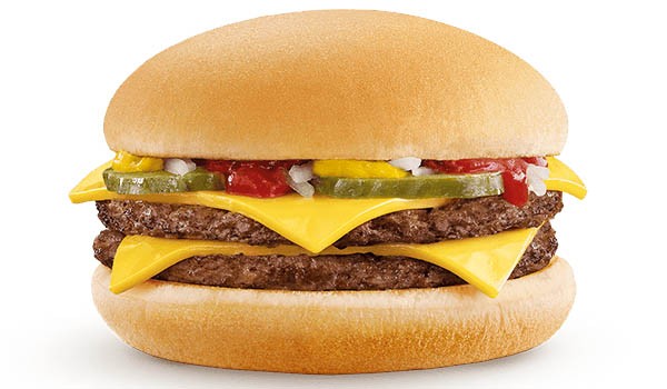 Image produk Mcdonald Double cheeseburger