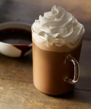 Image produk Starbucks hot caffe mocha (notfat milk + whipped)