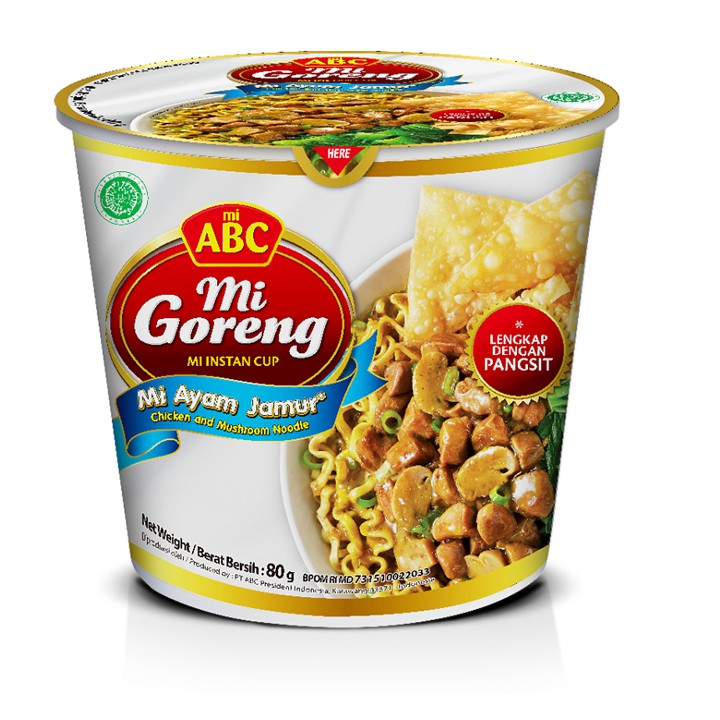 Image produk Mi ABC cup mi ayam jamur