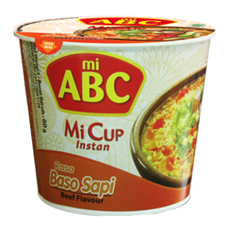 Image produk Mi ABC cup baso sapi