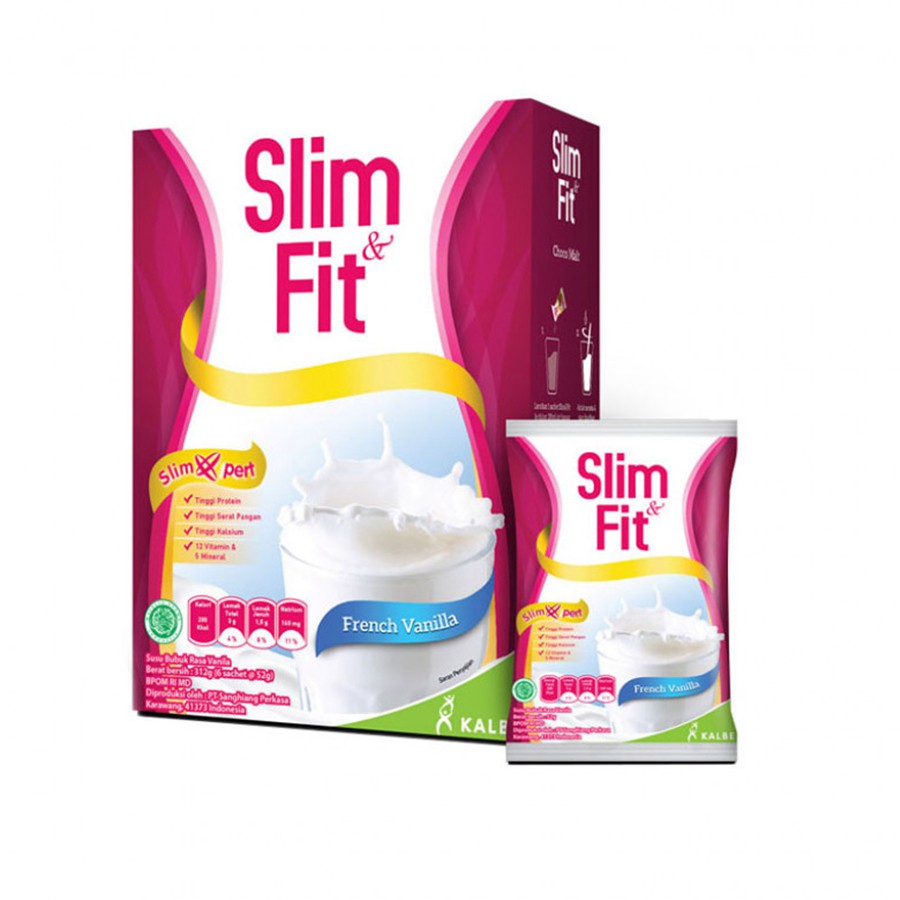 Image produk Susu tropicana slim high fiber milk vanilla
