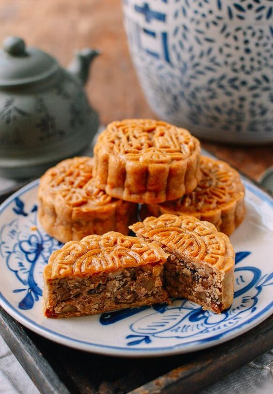 Image produk Red Bean Paste Mooncake