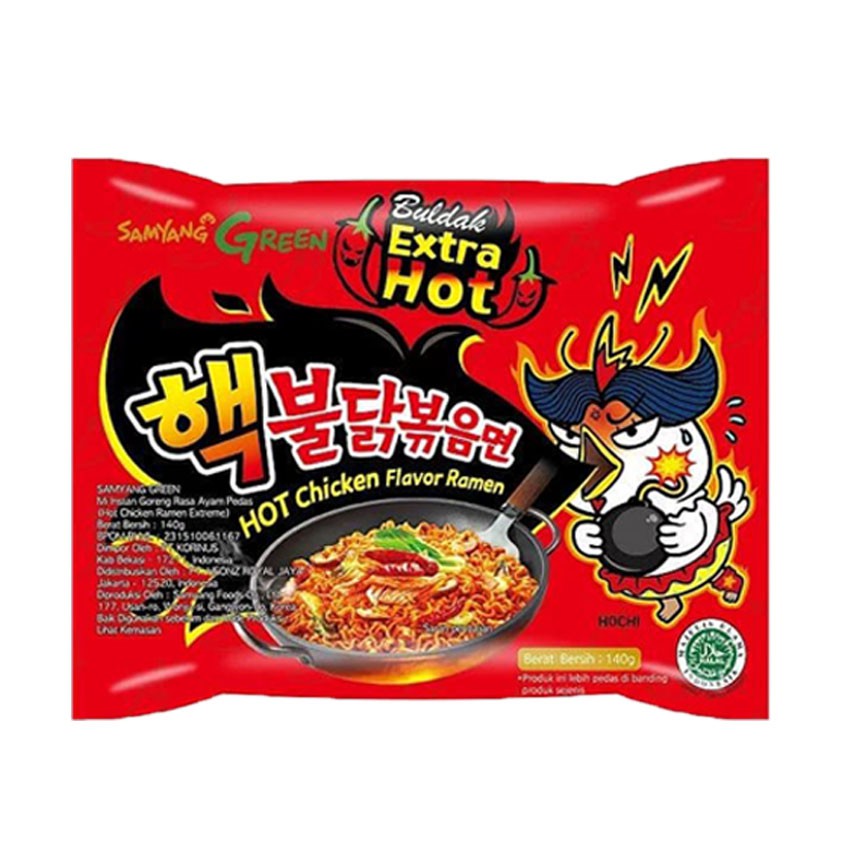 Nilai Kandungan Gizi Samyang Buldak Extra Hot Nilai Kandungan Gizi Samyang Buldak Extra Hot