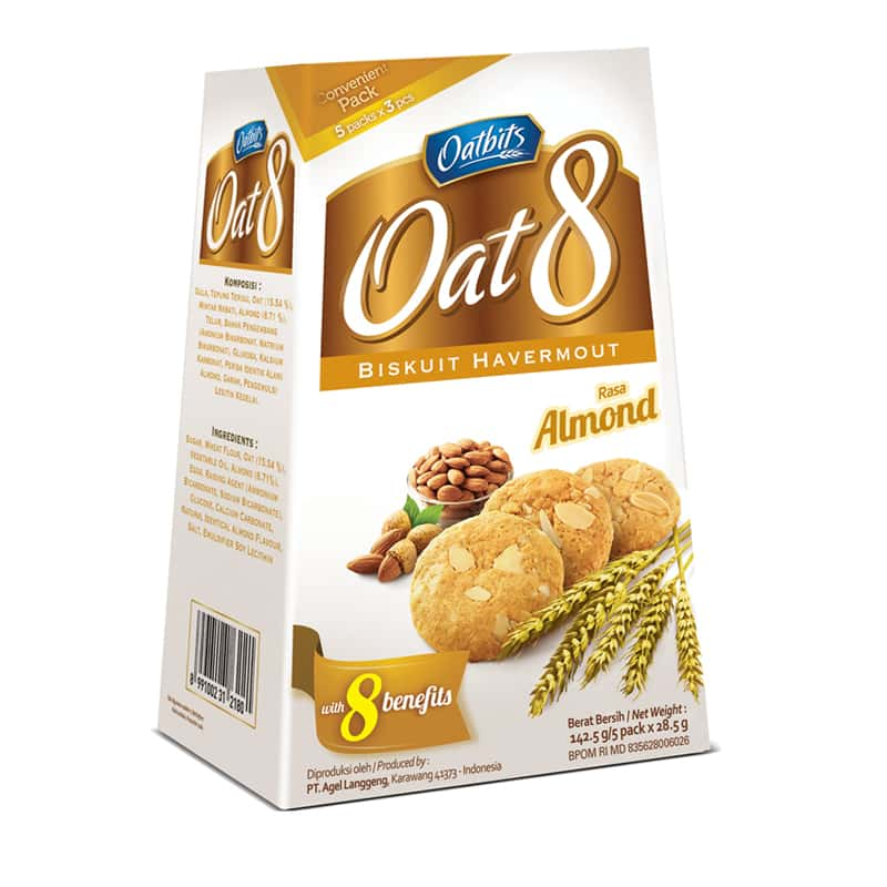 Image produk Oat 8 Almond