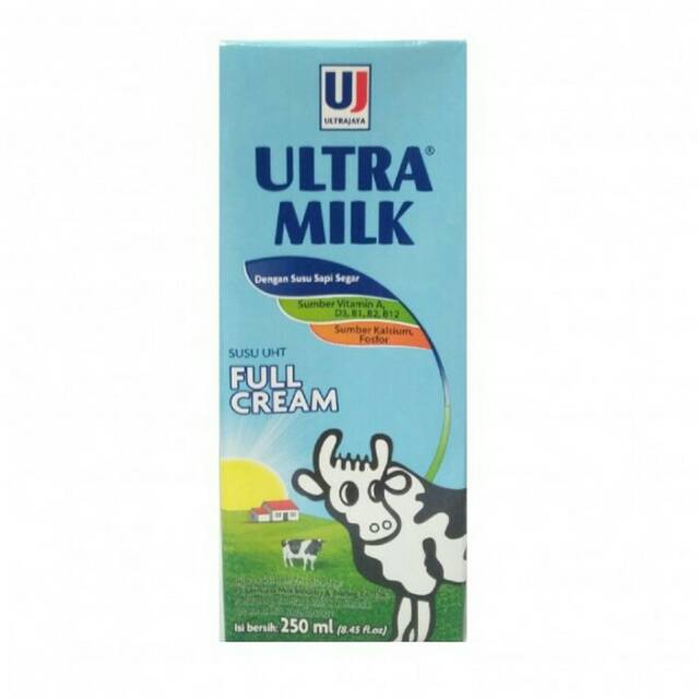 Susu Ultra Milk Full cream (kotak)