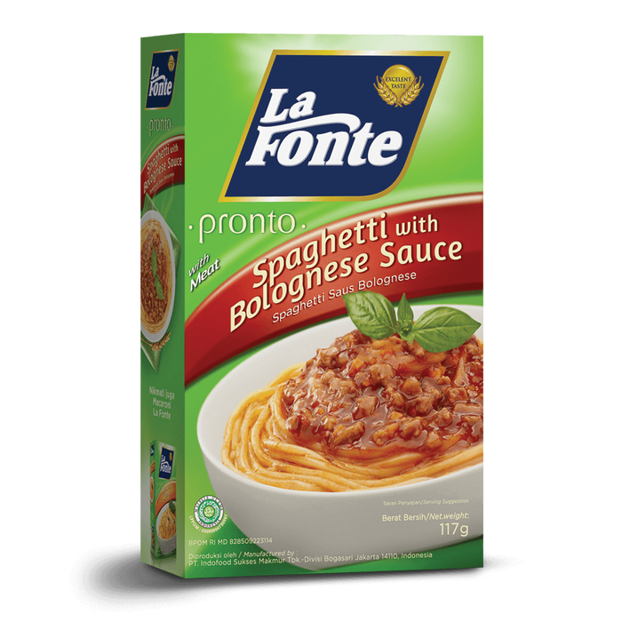 Image produk Pasta La fonte spaghetti with chicken sauce