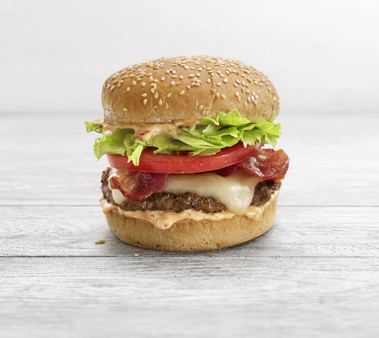 Image produk A&W burger mozza