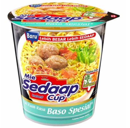 Image produk Mie Sedaap Cup Mi Kuah Bakso