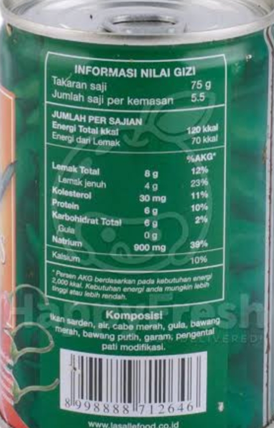 Image produk Del monte sardines saus cabe