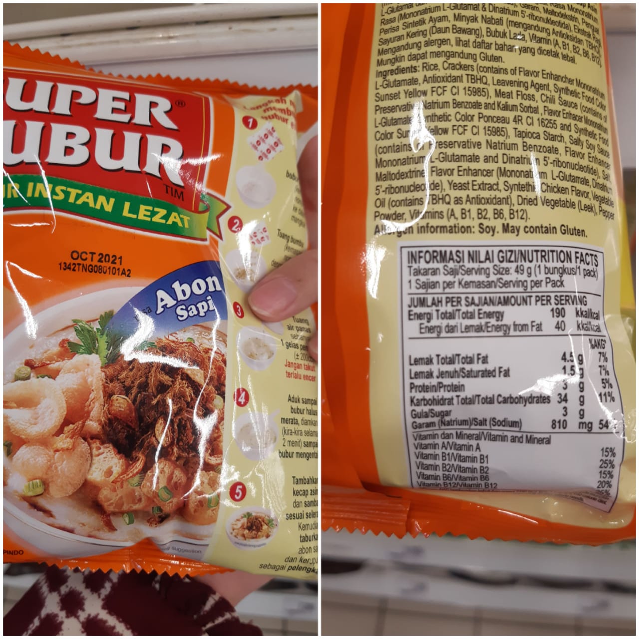 Image produk Super Bubur rasa  abon sapi