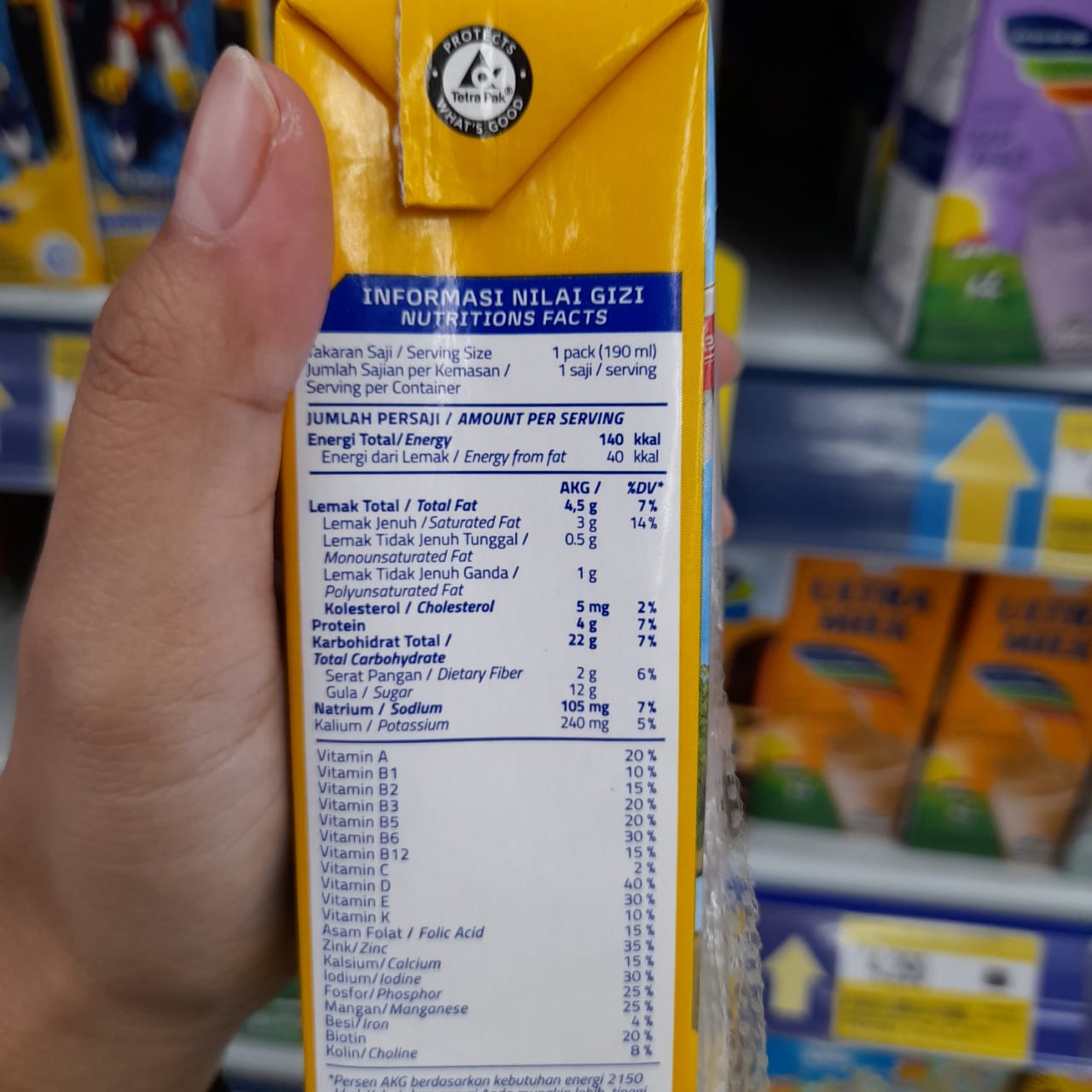 Image produk indomilk susu uht rasa pisang 