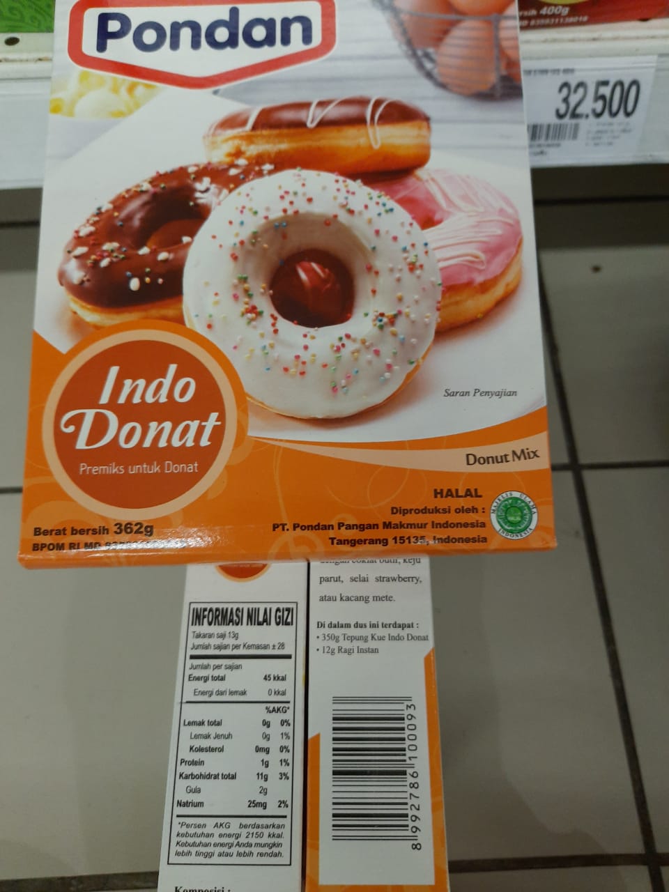 Image produk Pondan Indo Donat (362 g)