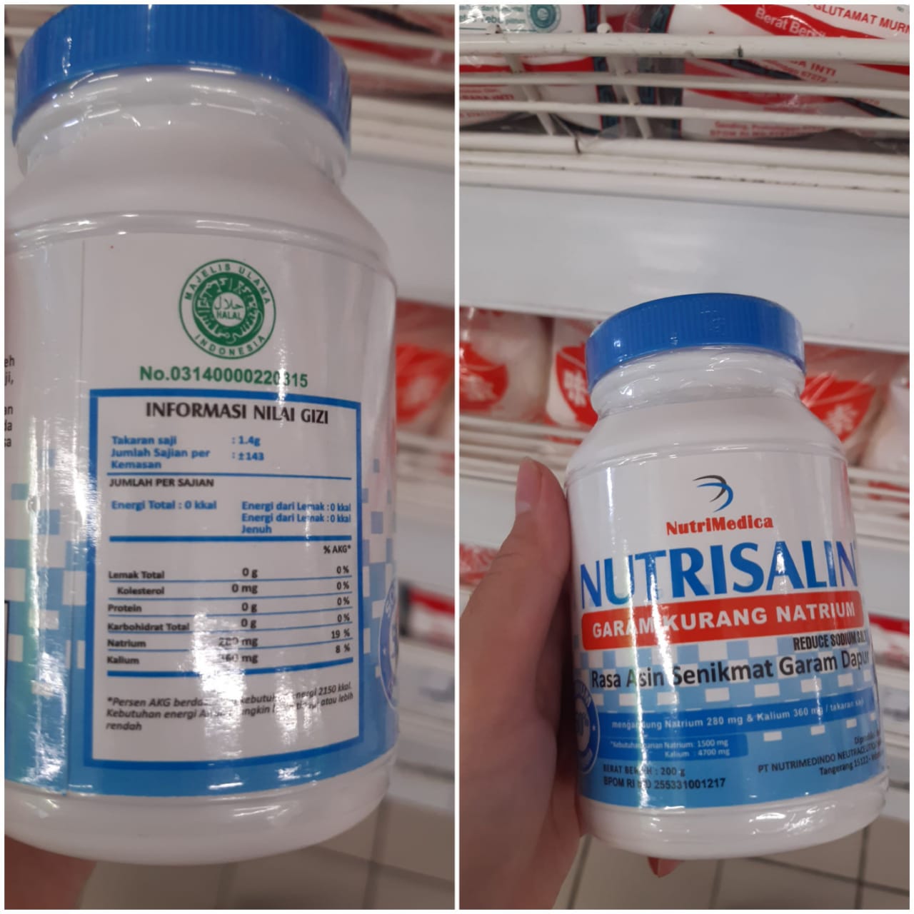 Image produk nutrisalin garam kurang natrium 