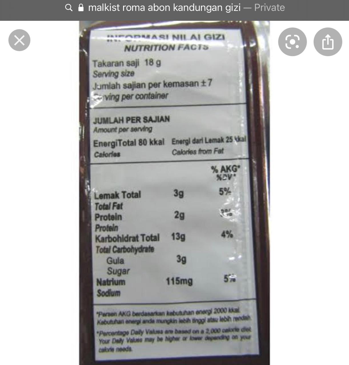 Image produk Malkist Roma Rasa Abon