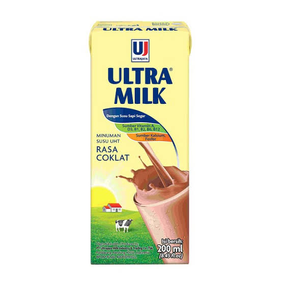 Image produk Susu ultra milk rasa coklat 200 ml 