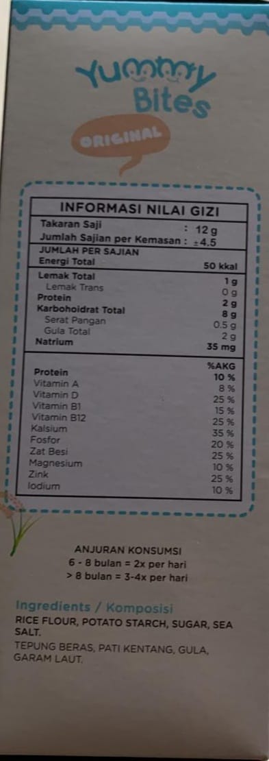 Image produk Yummy bites Originak