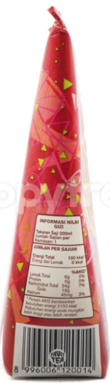 Image produk Sosro Fruit Tea Apel