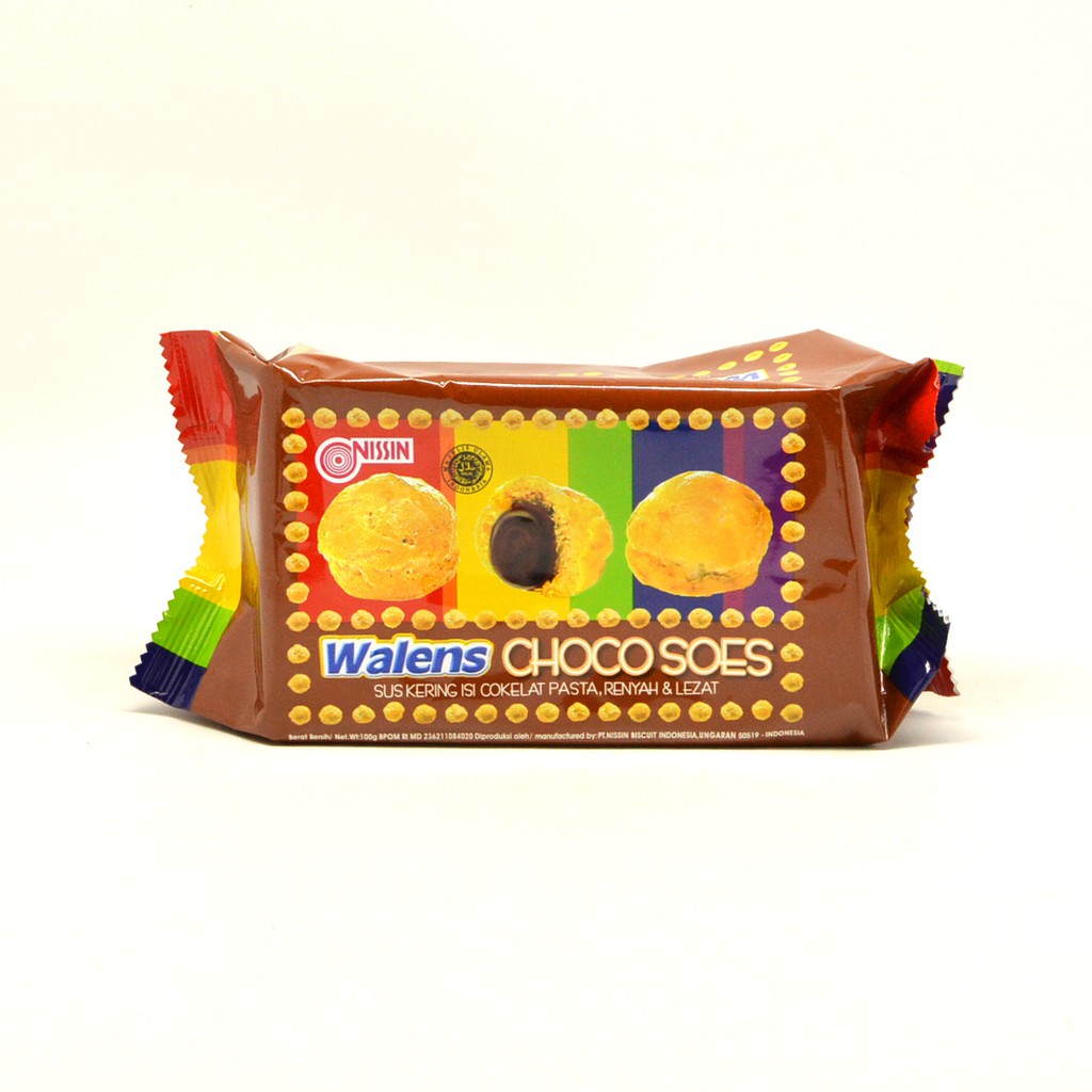 Walens Nilai kandungan gizi Nissin Walens Chocosoes