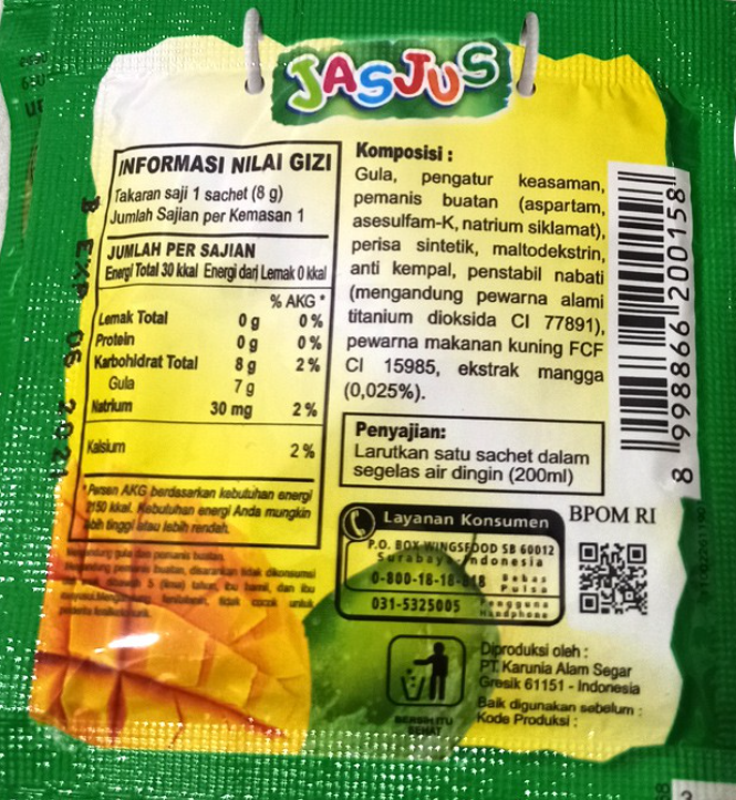 Image produk Jasjus Rsa Mangga