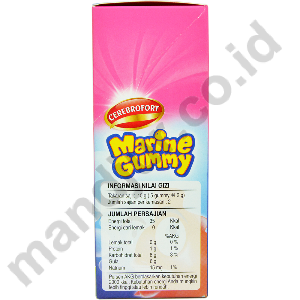 Image produk Cerebrofort Marine Gummy Strawberry