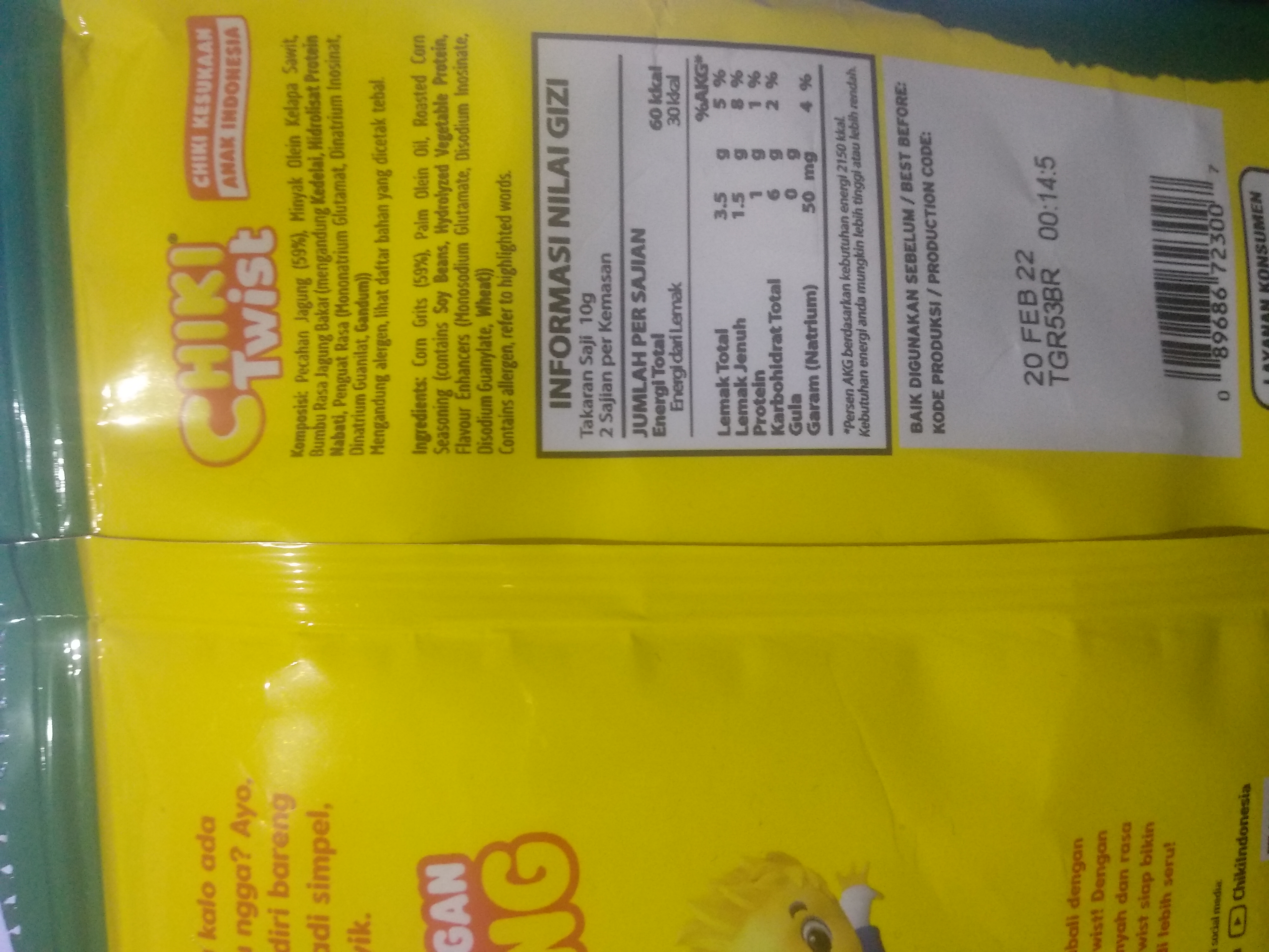 Image produk Chiki Twist Rasa Jagung Bakar