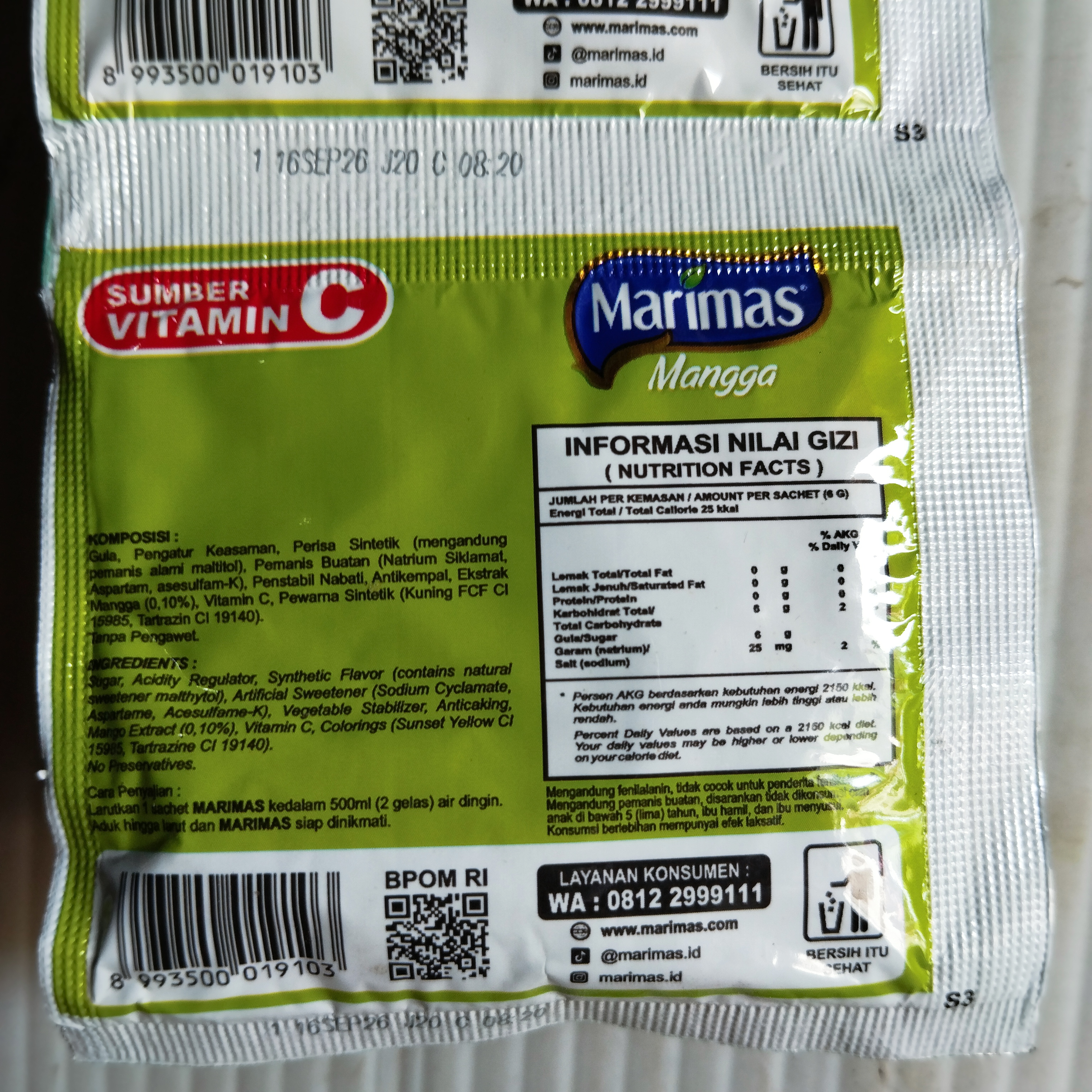 Image produk Marimas Mangga