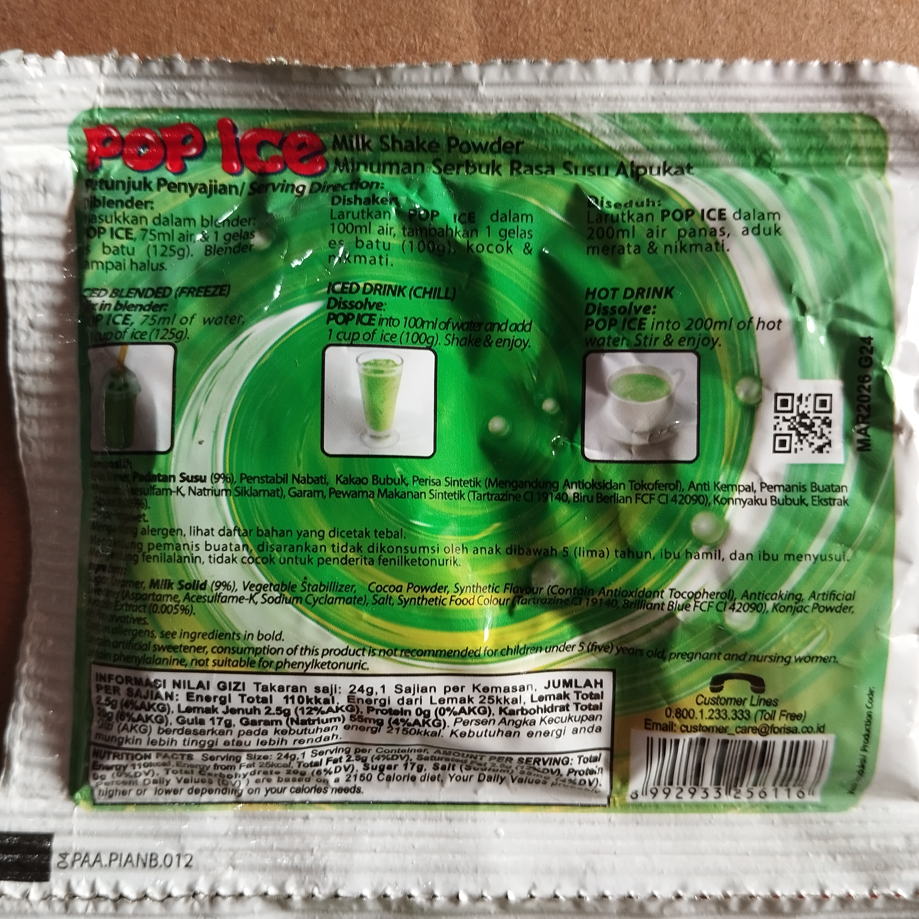 Image produk Pop Ice Alpukat