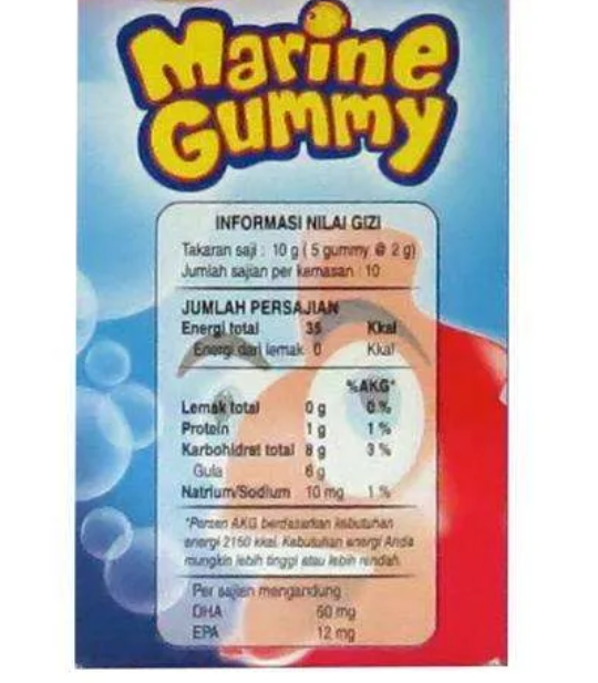 Image produk Cerebrofort Marine Gummy Strawberry