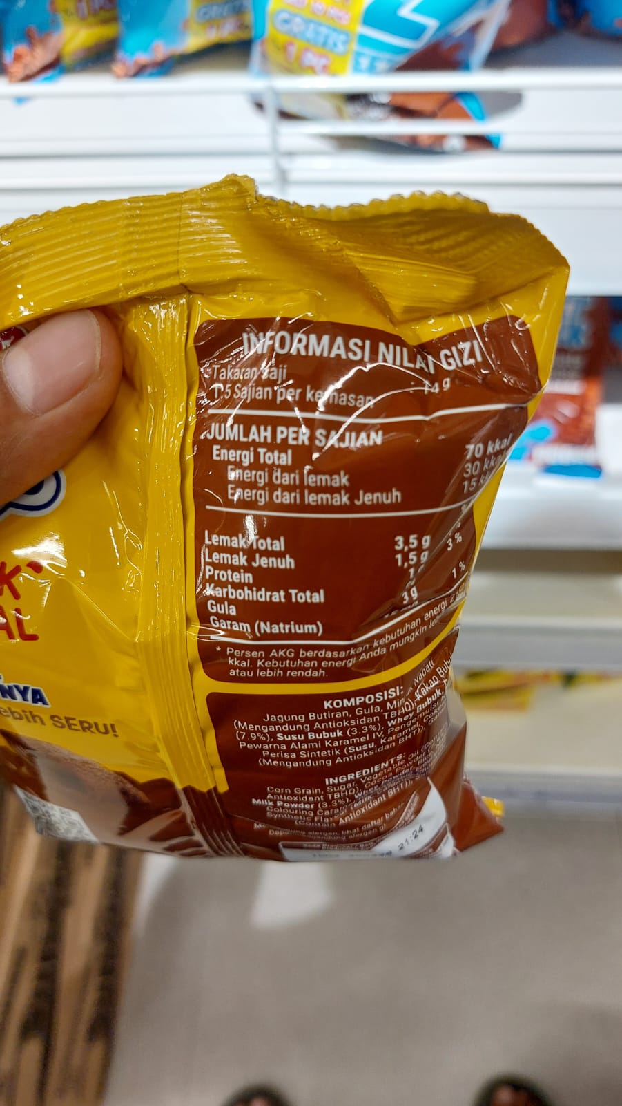 Image produk Gery Snack Bantal Cokelat