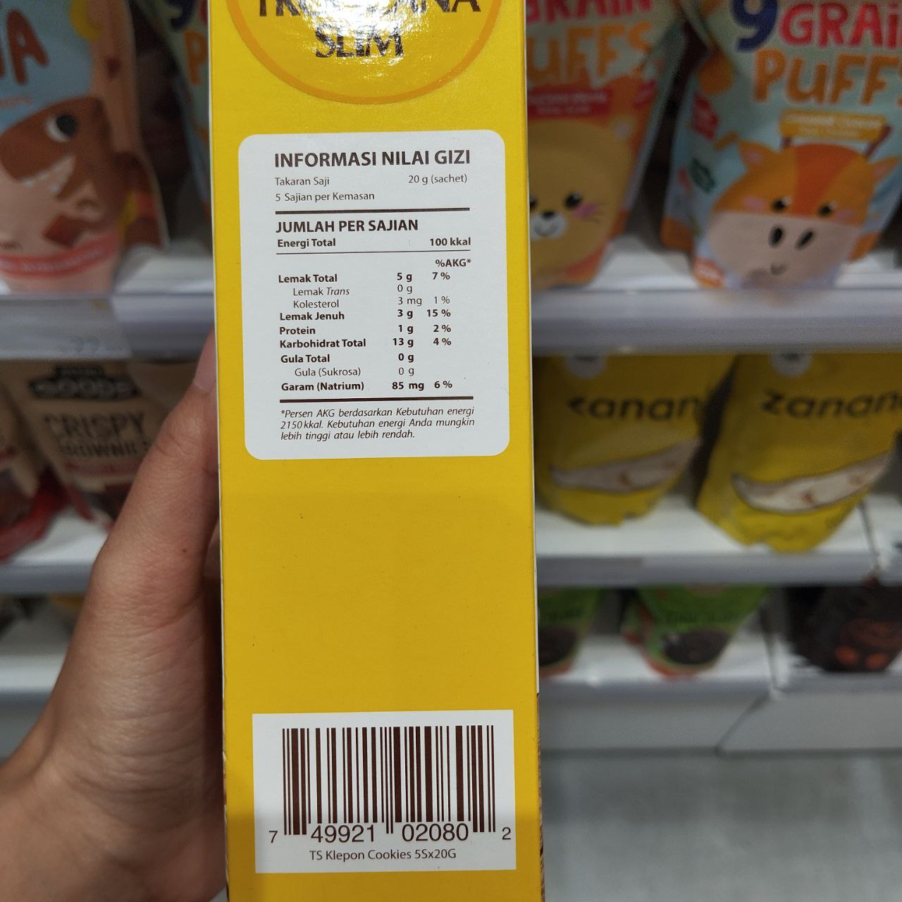 Image produk Tropicana Slim Klepon Cookies