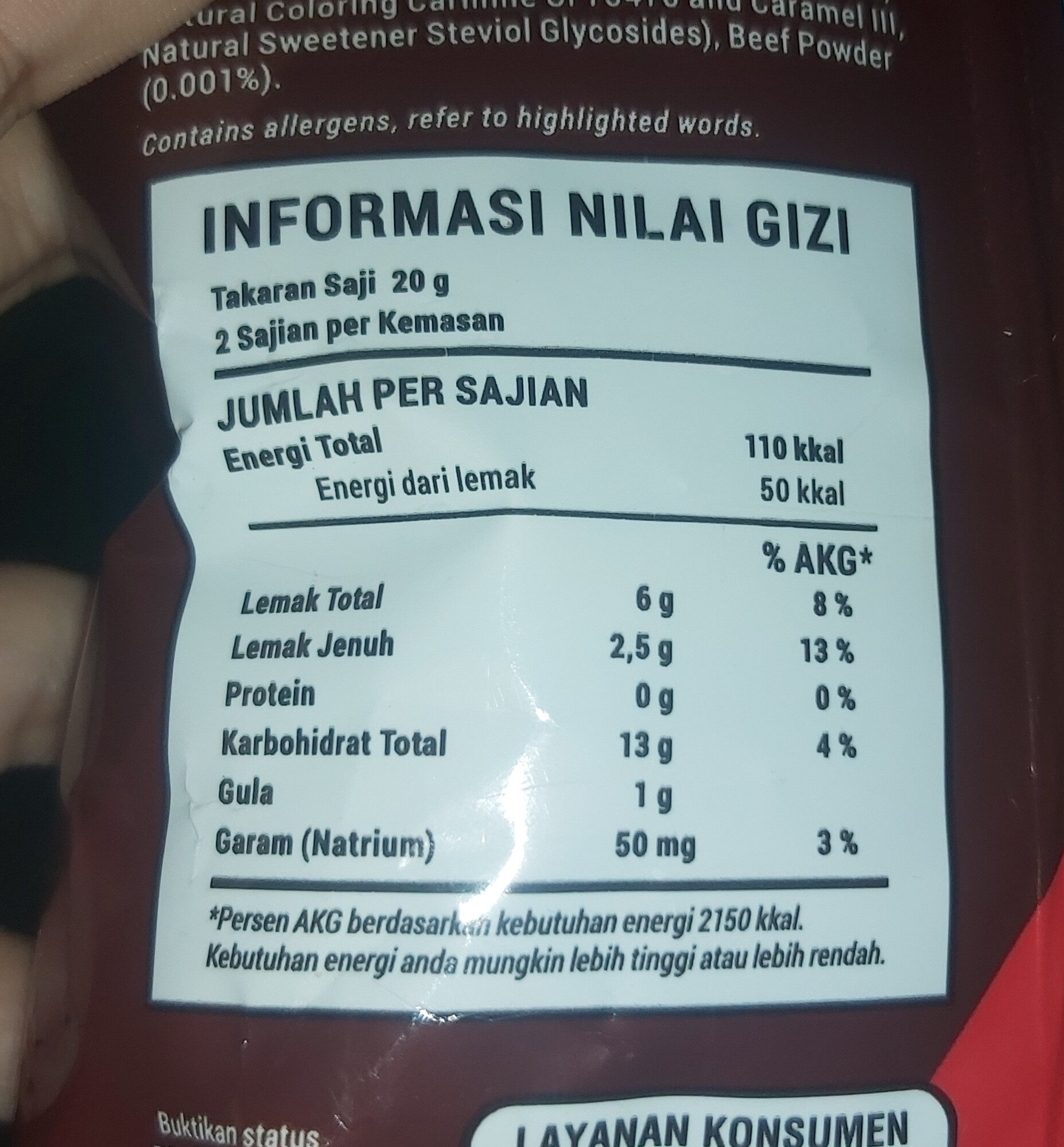 Image produk Qtela Singkong 20g