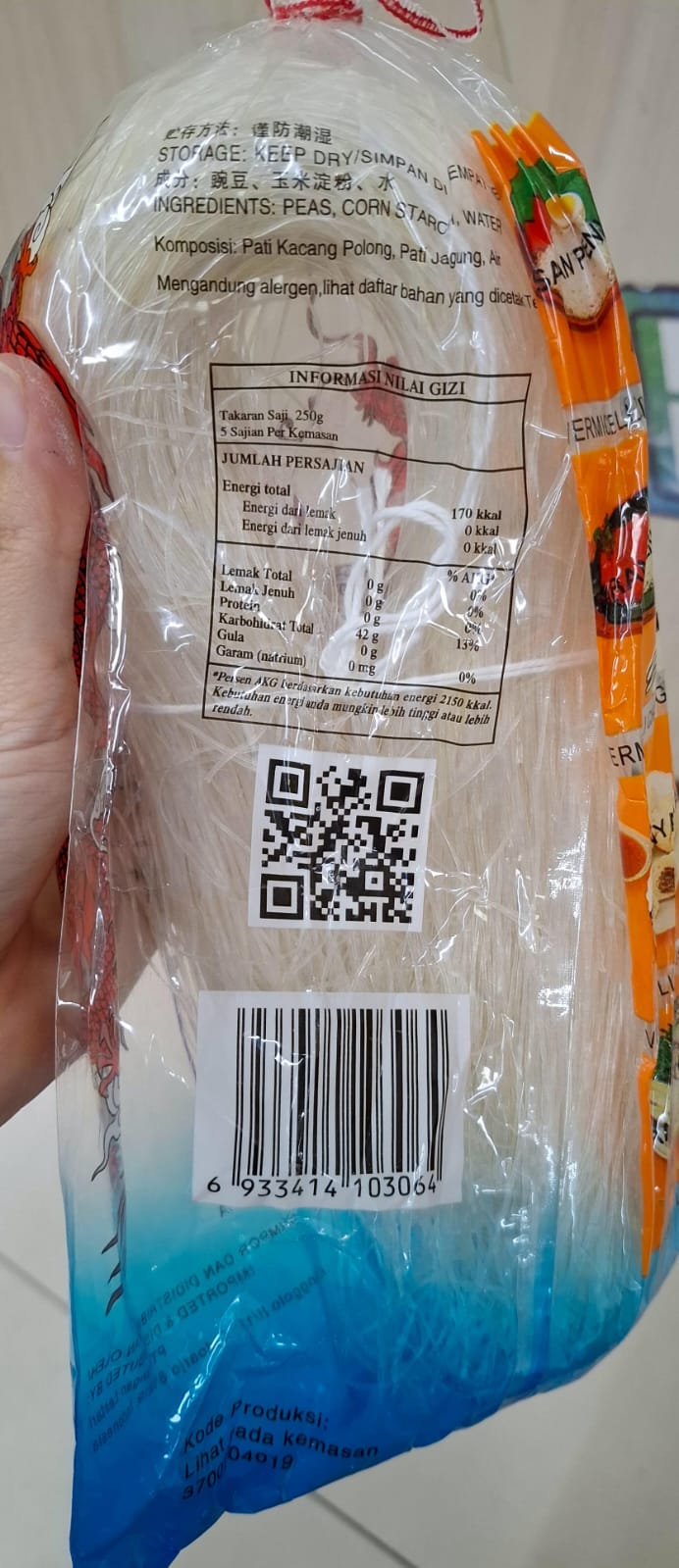 Image produk Xianglong Bean Vermicelli Sohun