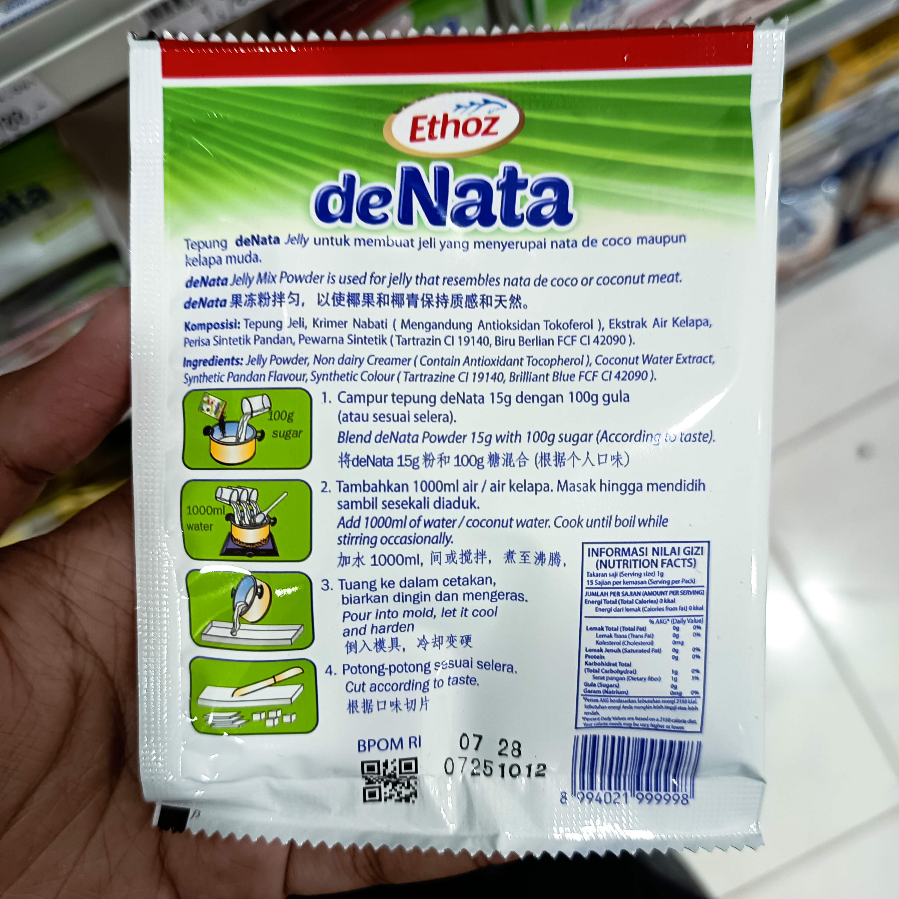 Image produk Ethoz de Nata Rasa Cocopandan