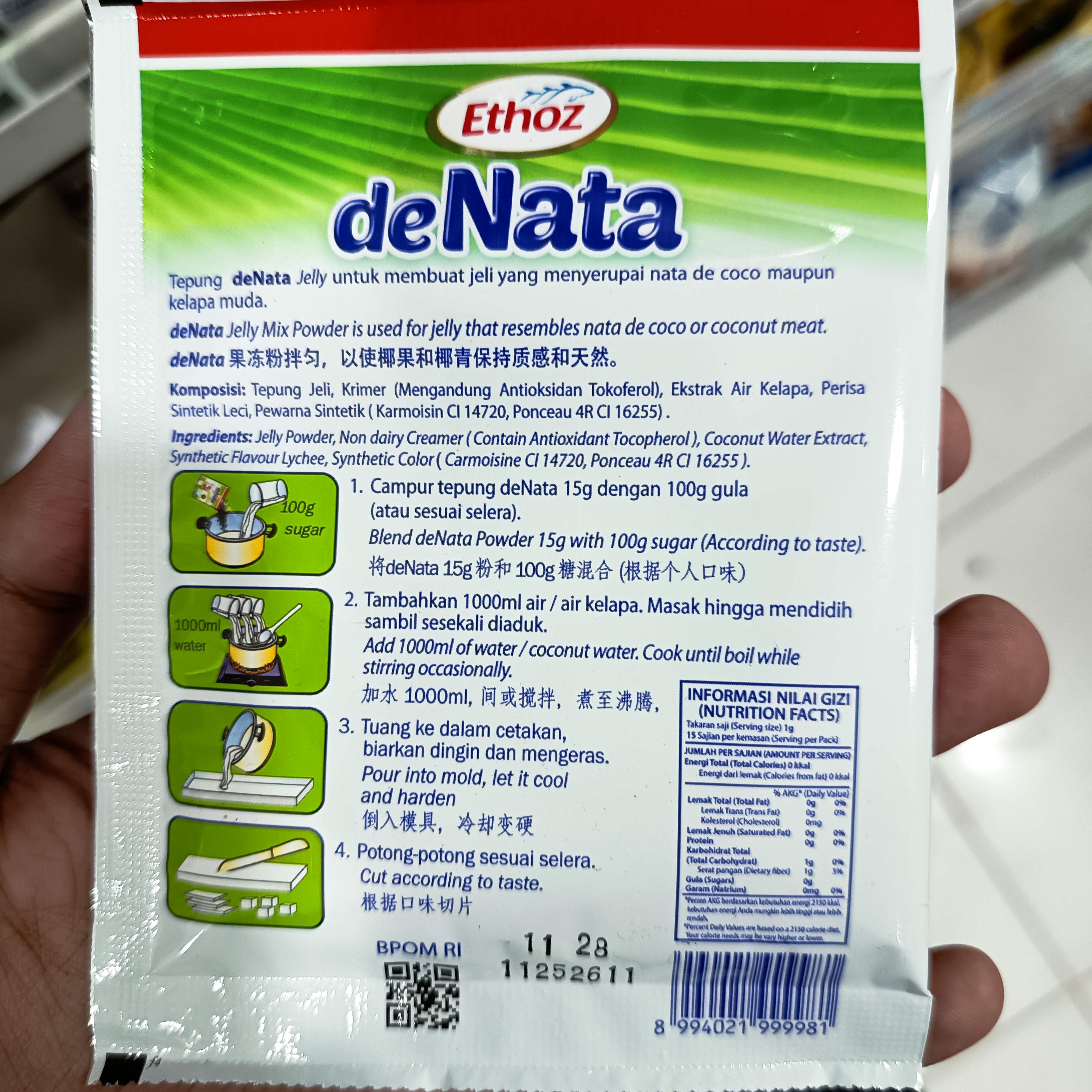 Image produk Ethoz de Nata Rasa Cocolychee