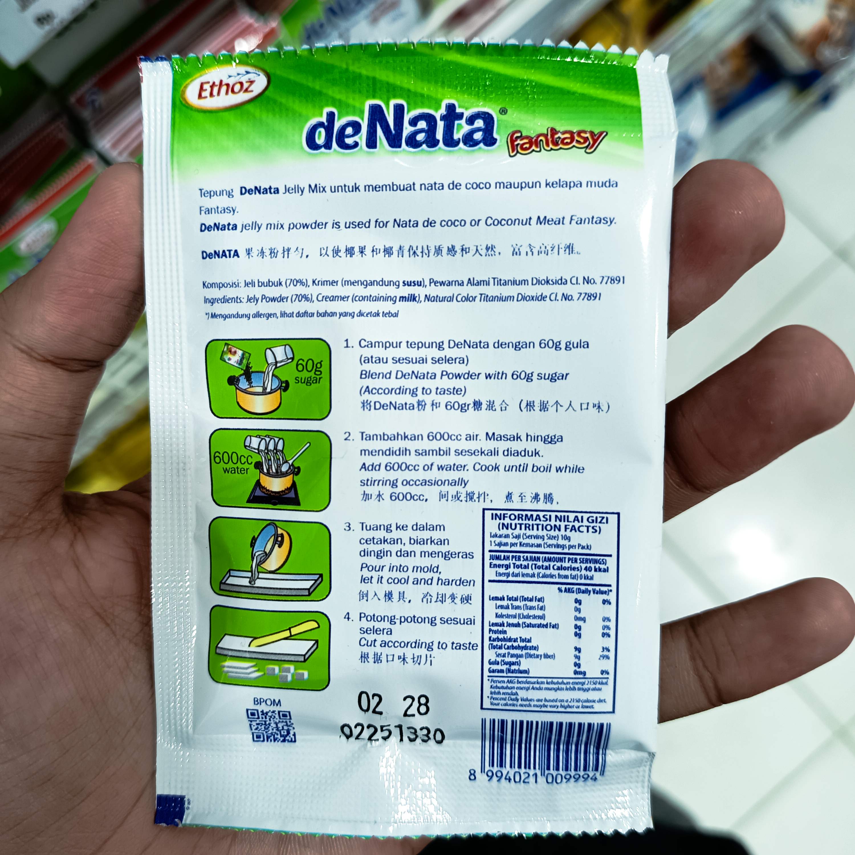 Image produk Ethoz de Nata Fantasy White