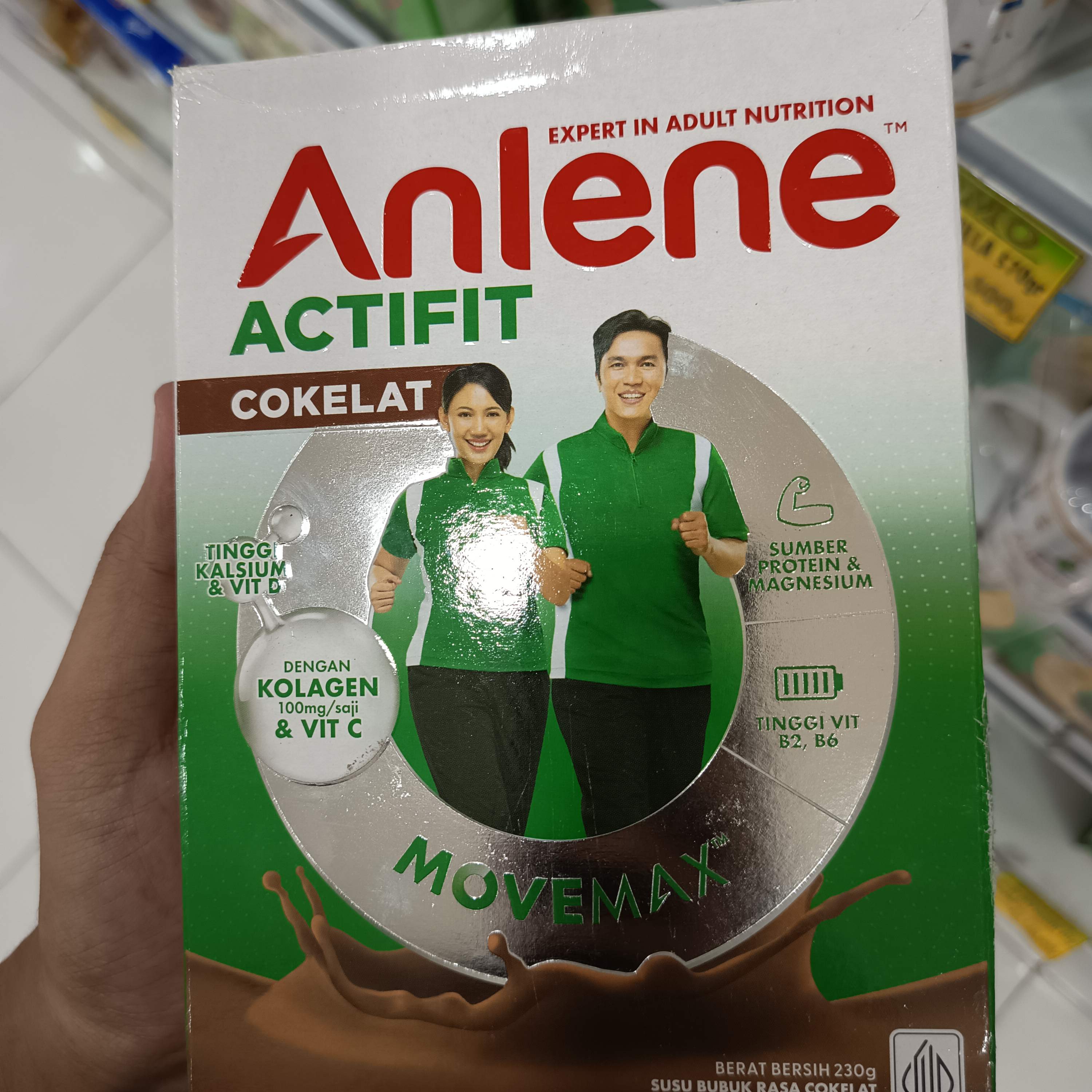 Image produk Anlene Actifit Cokelat 230g