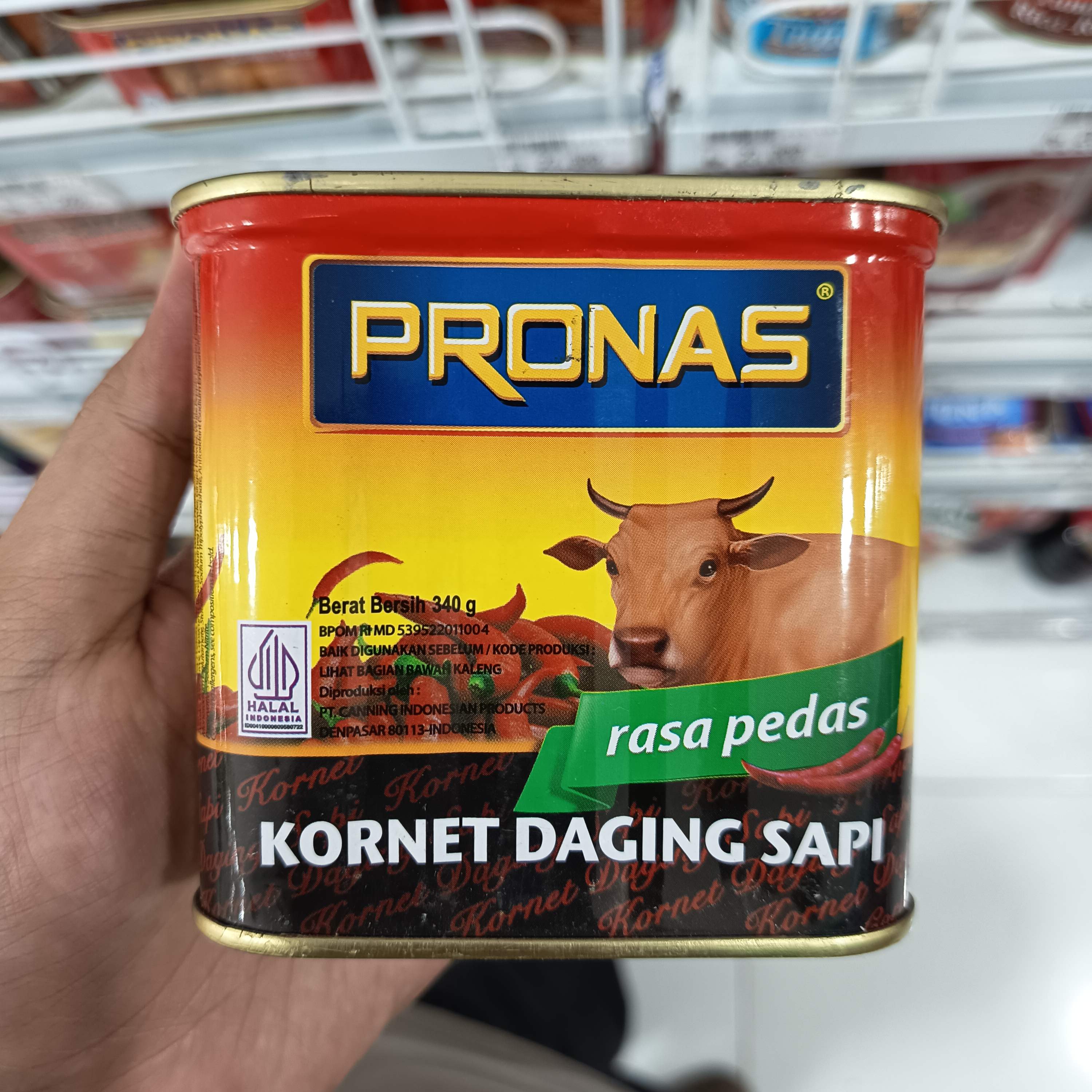 Image produk Pronas Corned Beef Rasa Pedas