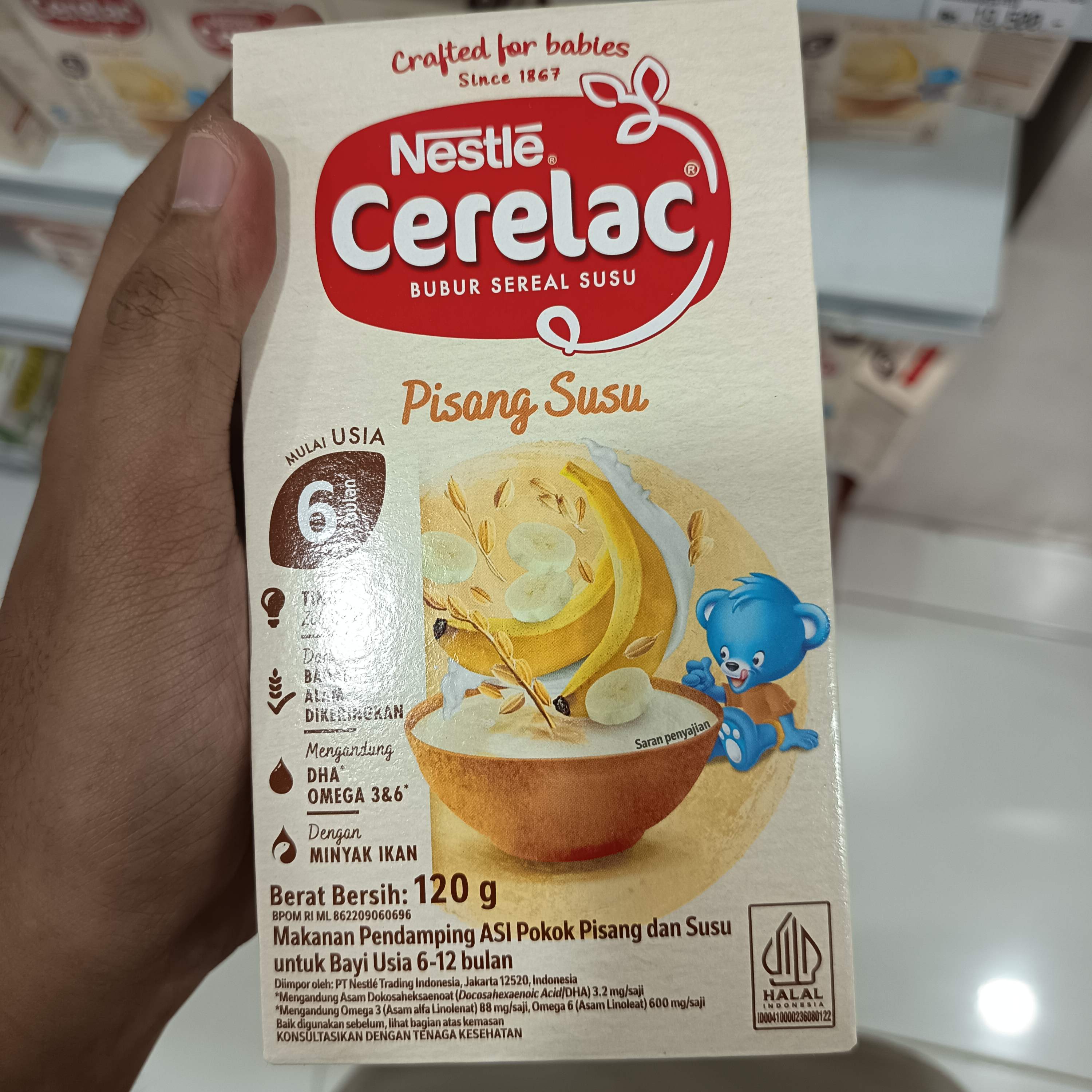 Image produk Nestle Cerelac Pisang Susu