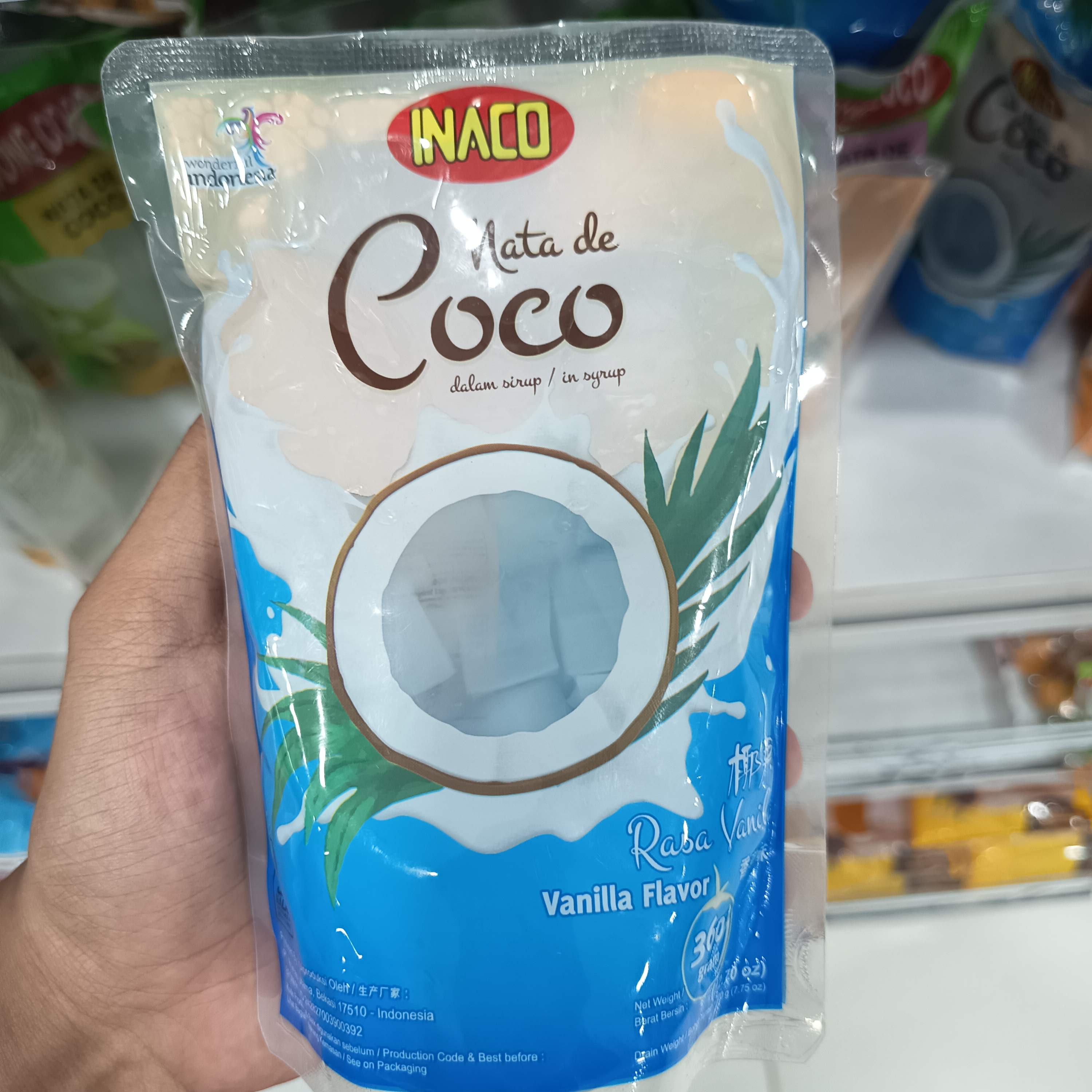 Image produk Inaco Nata de Coco Rasa Vanila