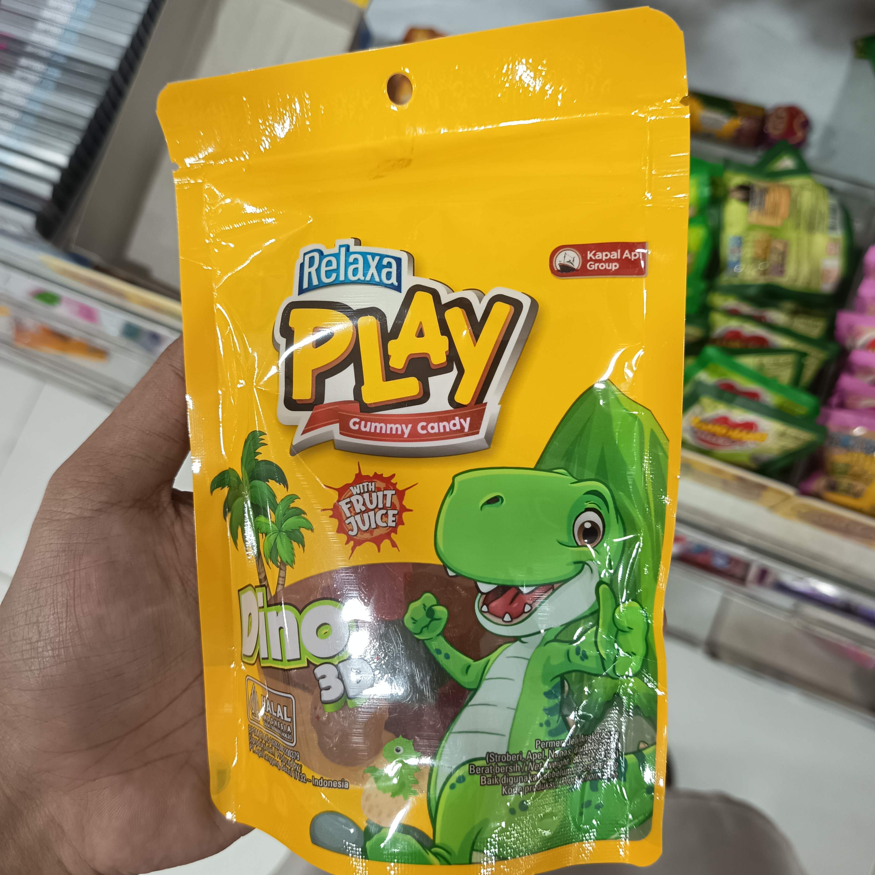Image produk Relaxa Play Gummy Candy Dino 3D