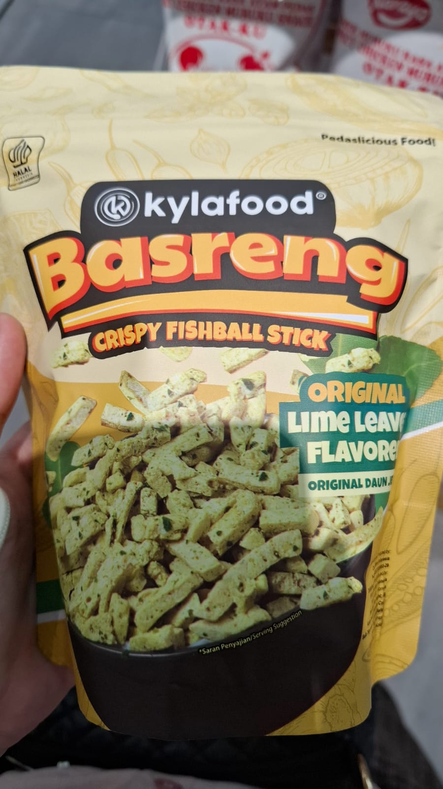 Image produk Kylafood Basreng Crispy Fishball Stick Original Lime Leave Flavour