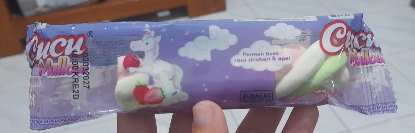 Image produk Cucu Mallow Rasa Stroberi & Apel