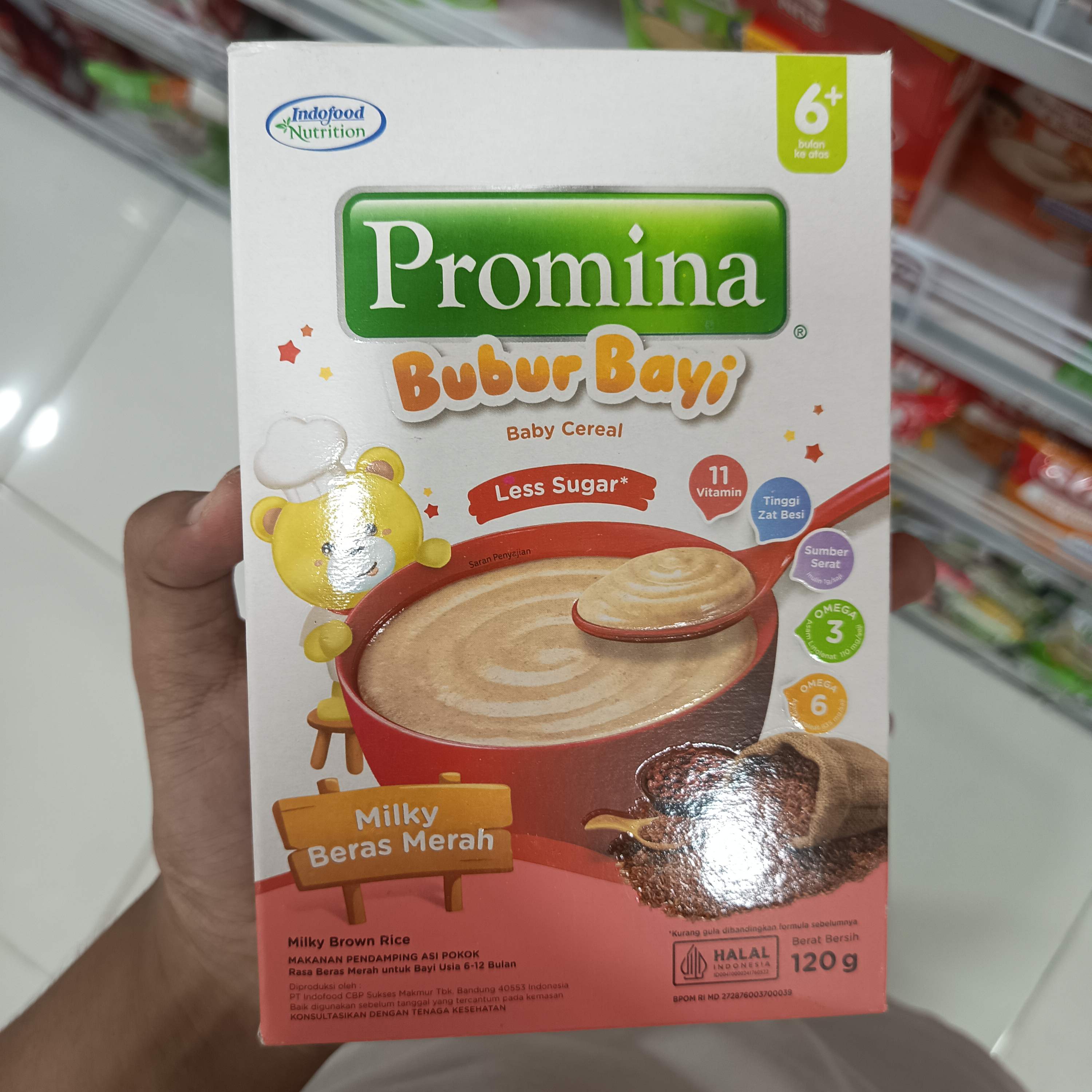 Image produk Promina Bubur Bayi Milky Beras Merah